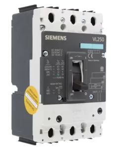 Disjoncteur Siemens 3VL37201DC360AA0 VL250N tripolaire 200 A 40 kA TM